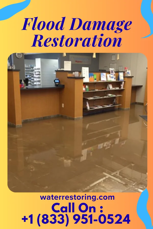 Flood Damage Restoration in La Fontaine, IN